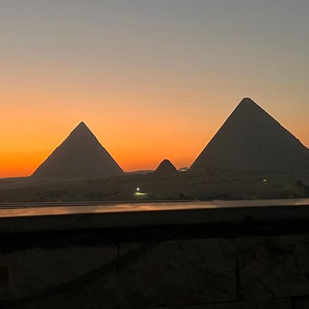 Imhotep Pyramids View Inn Kafret el-Gabal Exterior foto