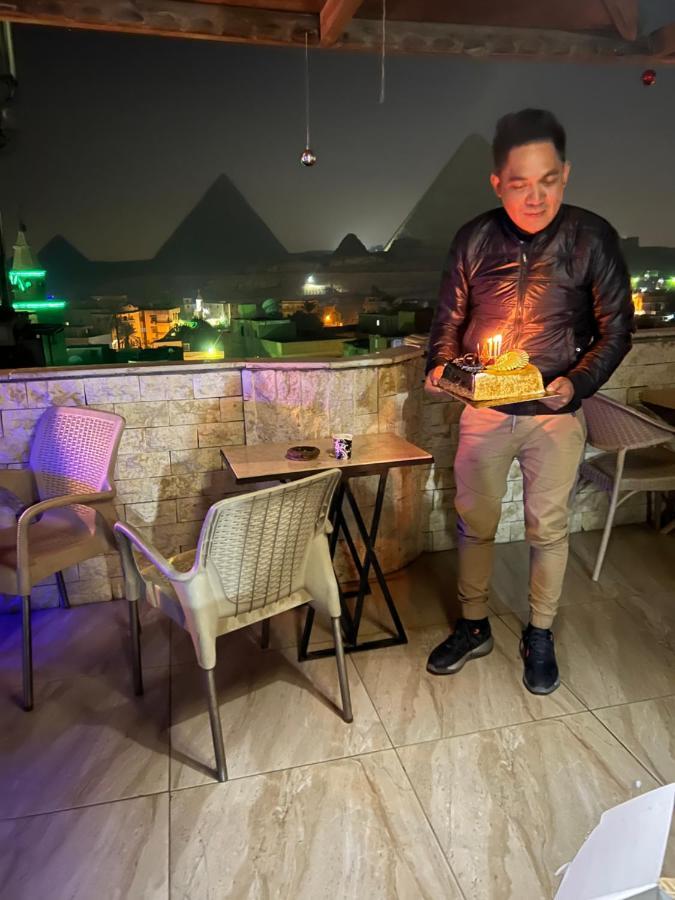 Imhotep Pyramids View Inn Kafret el-Gabal Exterior foto